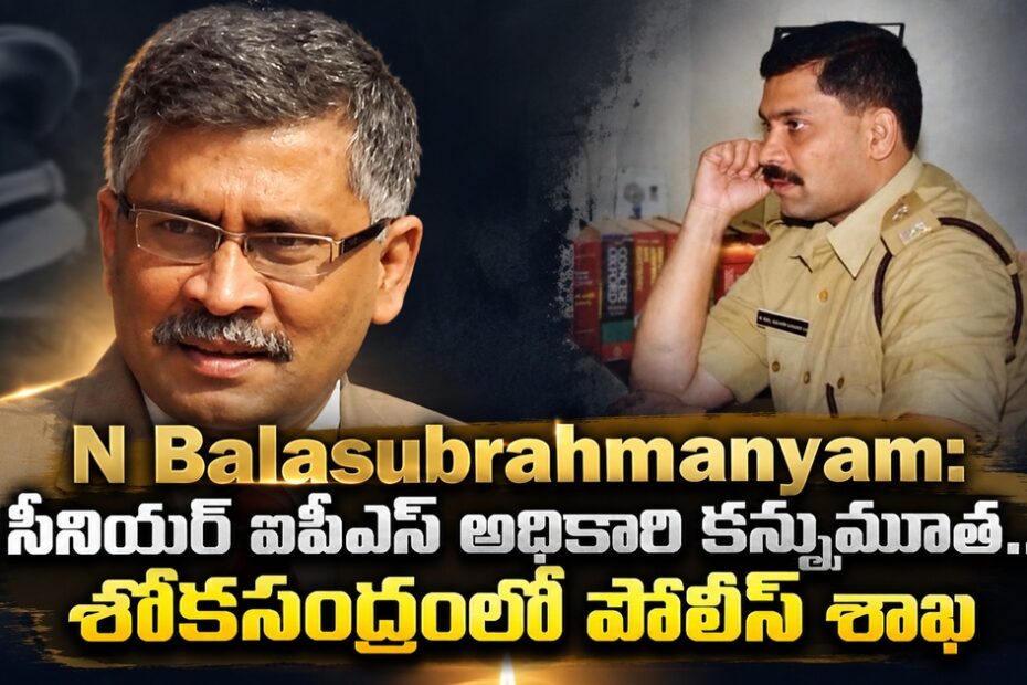 n balasubrahmanyam ips