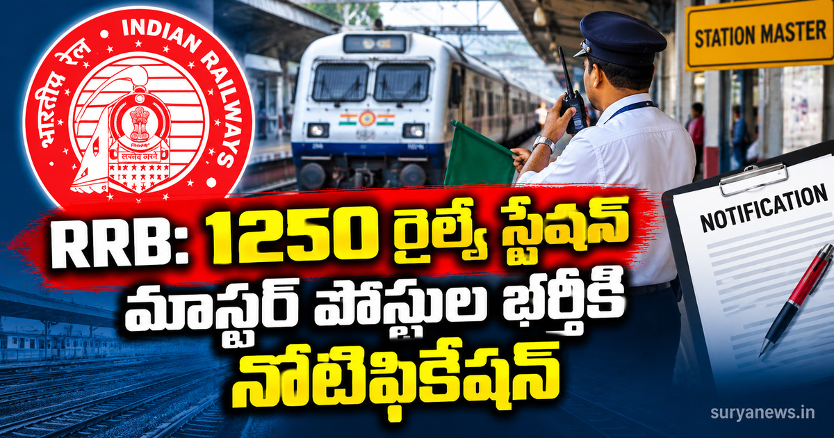 rrb 1250 station master posts