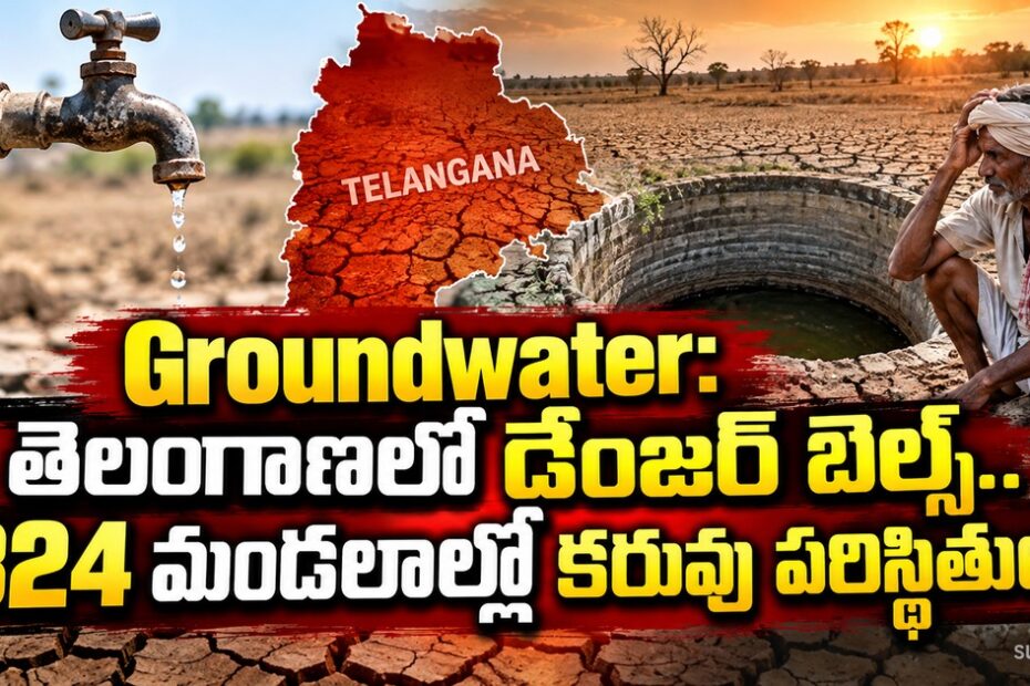 telangana groundwater drought